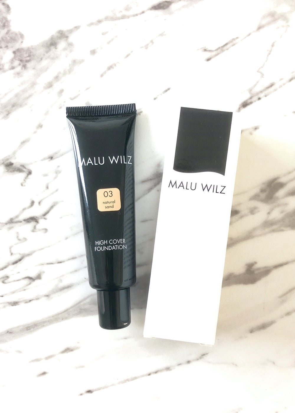 Malu Wilz High Cover Foundation Natural Sand No. 03