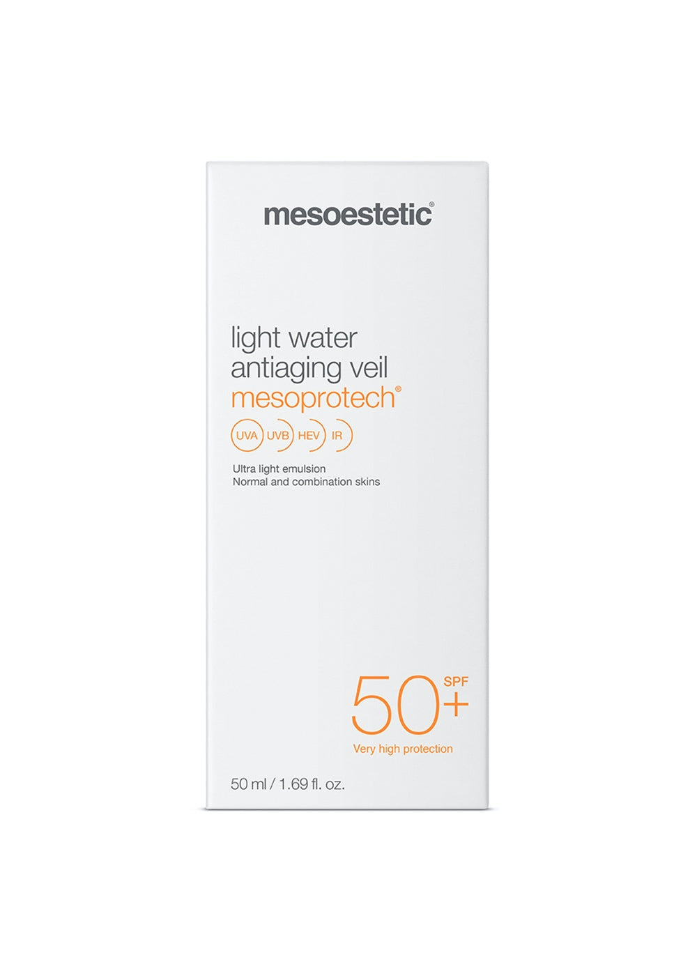 Mesoestetic Mesoprotech Light Water Veil 50+